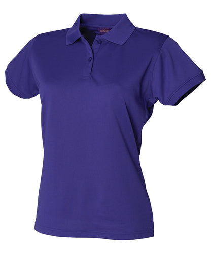 Women's Custom Printed or Embroidered Performance Polo Shirt