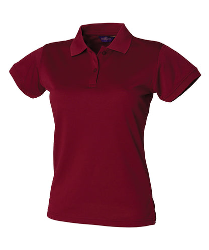 Women's Custom Printed or Embroidered Performance Polo Shirt