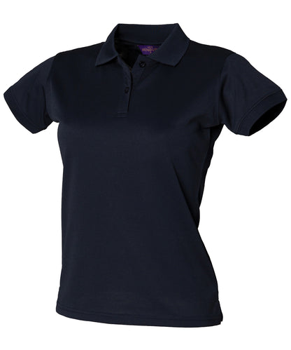 Women's Custom Printed or Embroidered Performance Polo Shirt