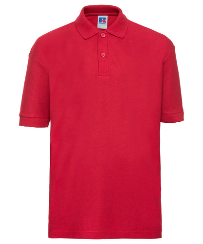 Kids Custom Printed or Embroidered Cotton Classic Fit Polo Shirt