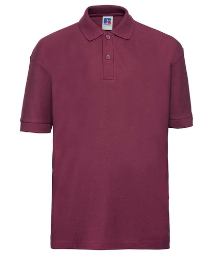 Kids Custom Printed or Embroidered Cotton Classic Fit Polo Shirt