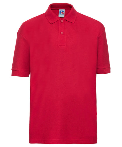 Kids Custom Printed or Embroidered Cotton Classic Fit Polo Shirt