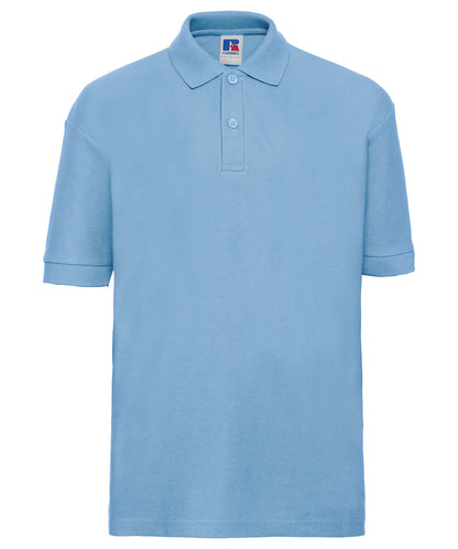 Kids Custom Printed or Embroidered Cotton Classic Fit Polo Shirt