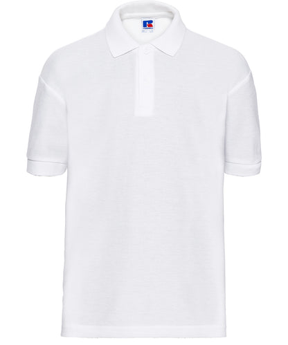 Kids Custom Printed or Embroidered Cotton Classic Fit Polo Shirt
