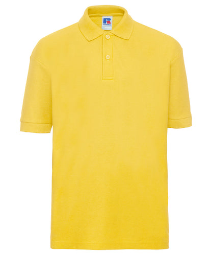Kids Custom Printed or Embroidered Cotton Classic Fit Polo Shirt