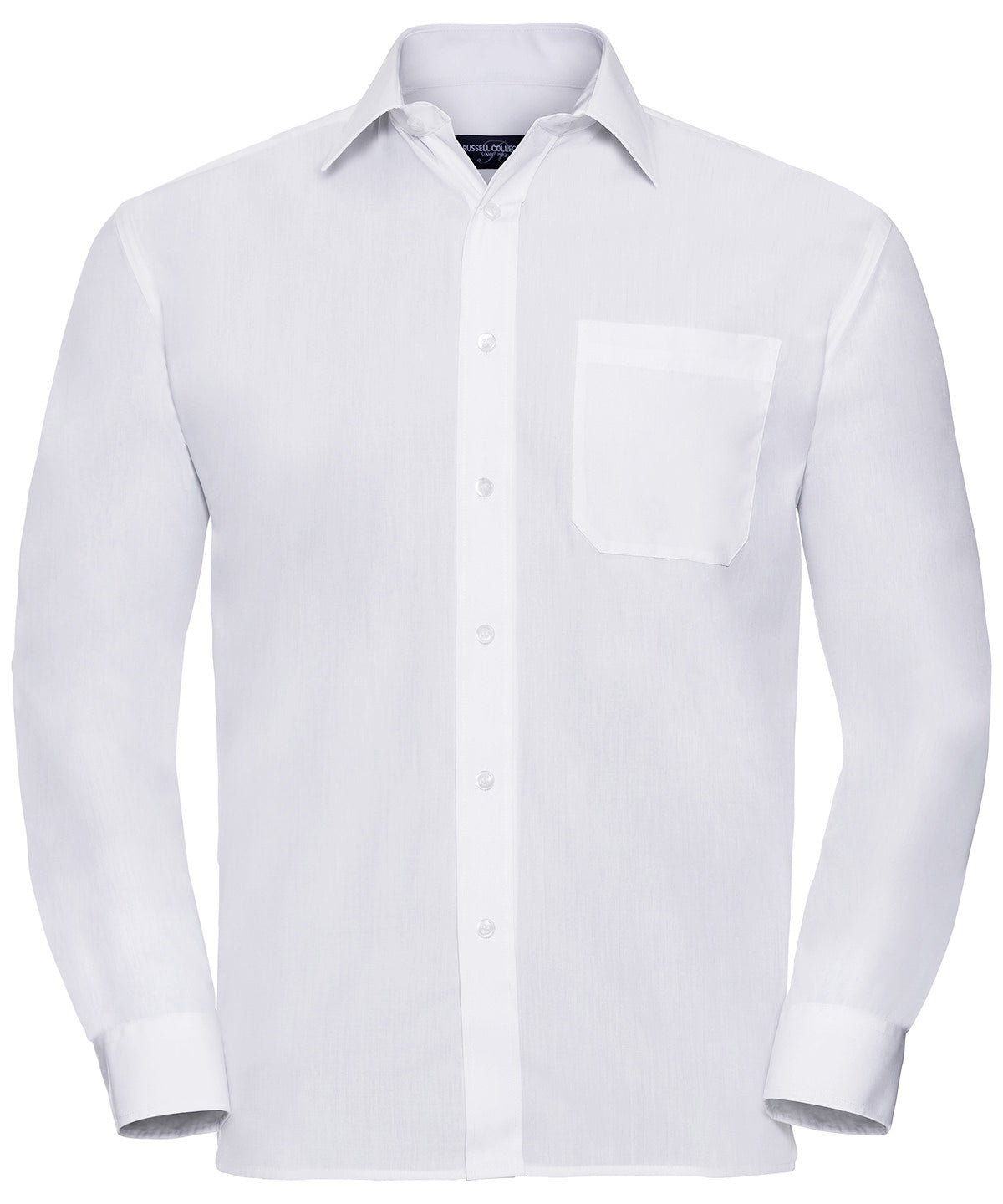 Unisex Custom Printed or Embroidered Long Sleeve Cotton Workwear Shirt