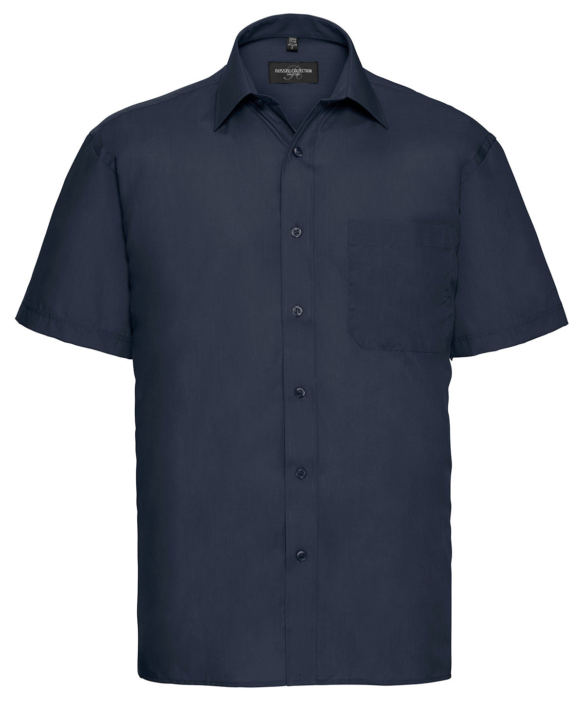 Unisex Custom Printed or Embroidered Short Sleeve Cotton Workwear Shirt