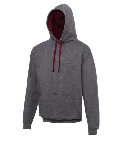 Unisex Custom Printed or Embroidered Contrast Hoodie