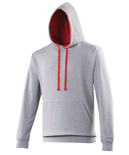 Unisex Custom Printed or Embroidered Contrast Hoodie
