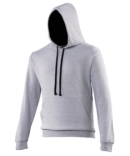 Unisex Custom Printed or Embroidered Contrast Hoodie