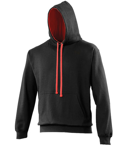 Unisex Custom Printed or Embroidered Contrast Hoodie