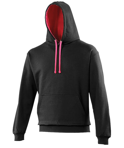 Unisex Custom Printed or Embroidered Contrast Hoodie