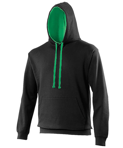 Unisex Custom Printed or Embroidered Contrast Hoodie
