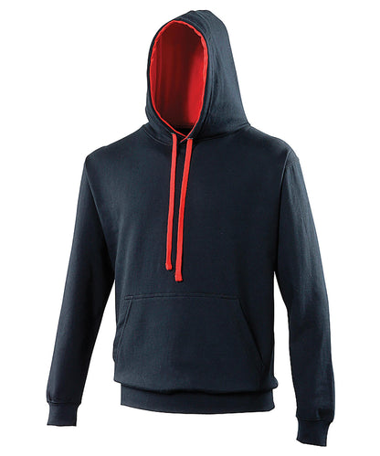 Unisex Custom Printed or Embroidered Contrast Hoodie