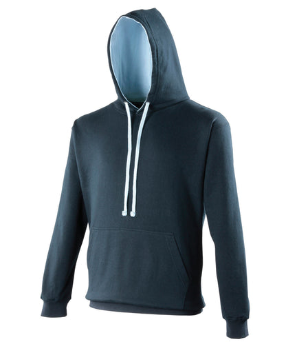 Unisex Custom Printed or Embroidered Contrast Hoodie