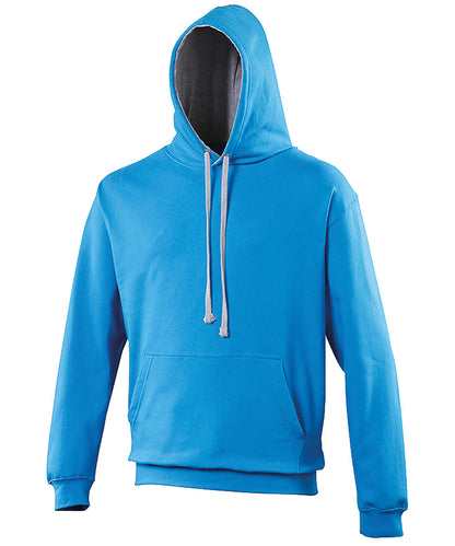 Unisex Custom Printed or Embroidered Contrast Hoodie