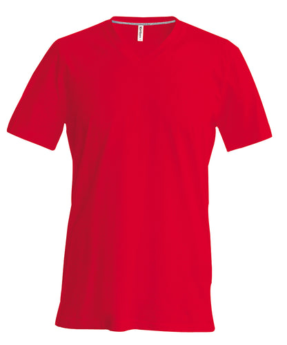 Men's Custom Printed Cotton Contrast T-Shirt