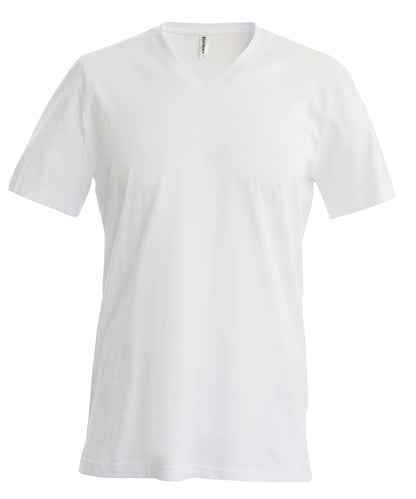 Men's Custom Printed Cotton Contrast T-Shirt