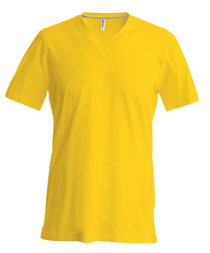 Men's Custom Printed Cotton Contrast T-Shirt