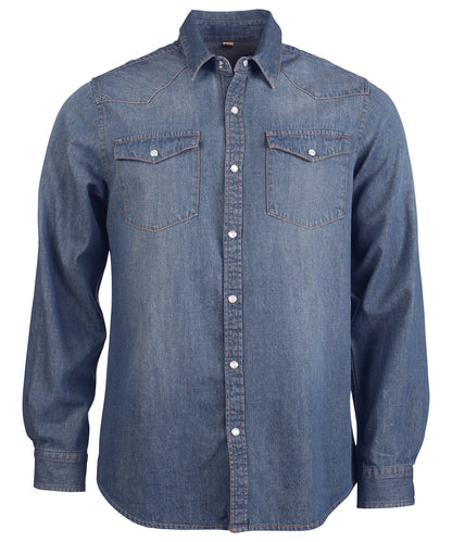 Men's Custom Printed or Embroidered Cotton Workwear Shirt