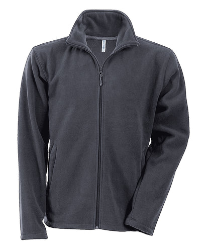 Unisex Custom Printed or Embroidered Full Zip Zip-Up Fleece Jacket