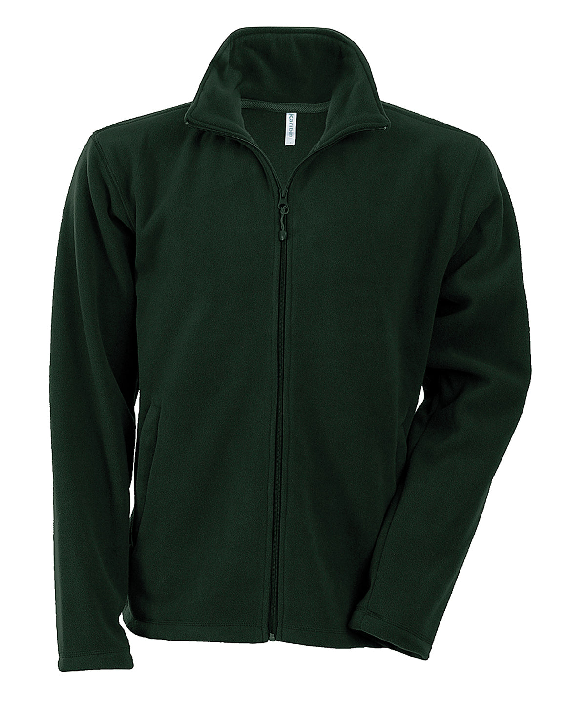 Unisex Custom Printed or Embroidered Full Zip Zip-Up Fleece Jacket