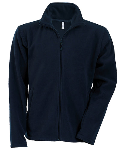 Unisex Custom Printed or Embroidered Full Zip Zip-Up Fleece Jacket
