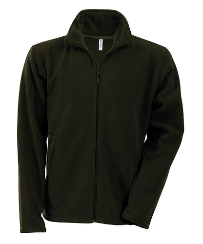 Unisex Custom Printed or Embroidered Full Zip Zip-Up Fleece Jacket