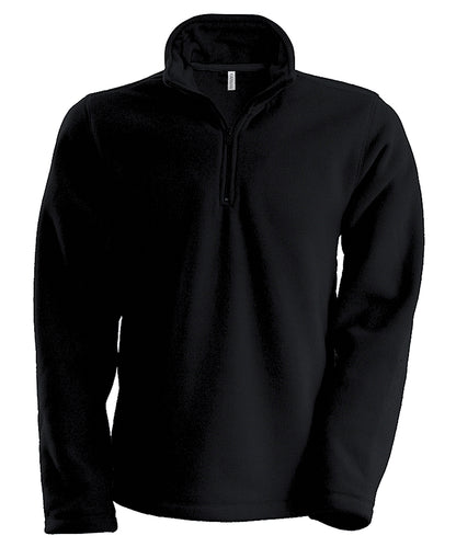 Unisex Custom Printed or Embroidered Zip-Up Quarter Zip Fleece Jacket