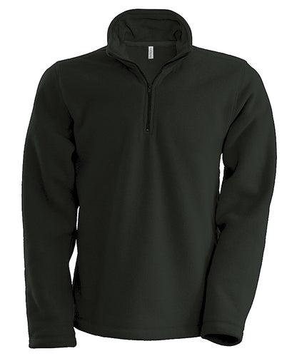 Unisex Custom Printed or Embroidered Zip-Up Quarter Zip Fleece Jacket