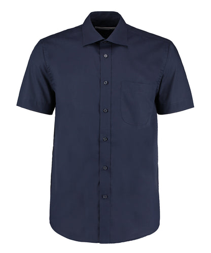 Men's Custom Printed or Embroidered Short Sleeve Cotton Workwear Shirt