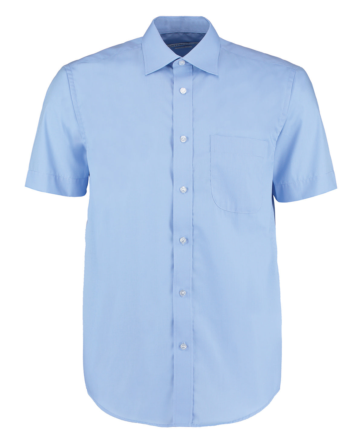 Men's Custom Printed or Embroidered Short Sleeve Cotton Workwear Shirt