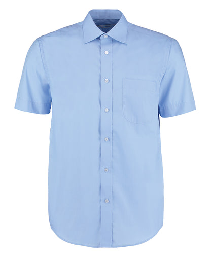 Men's Custom Printed or Embroidered Short Sleeve Cotton Workwear Shirt