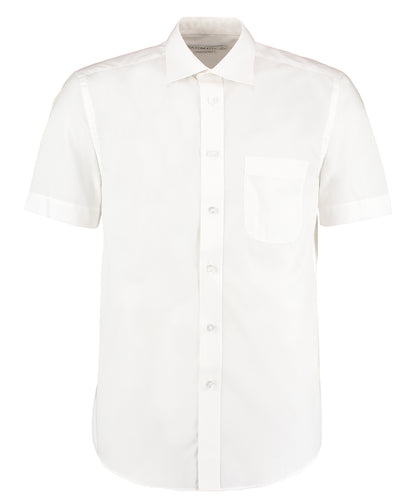 Men's Custom Printed or Embroidered Short Sleeve Cotton Workwear Shirt