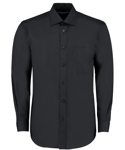 Men's Custom Printed or Embroidered Long Sleeve Cotton Workwear Shirt