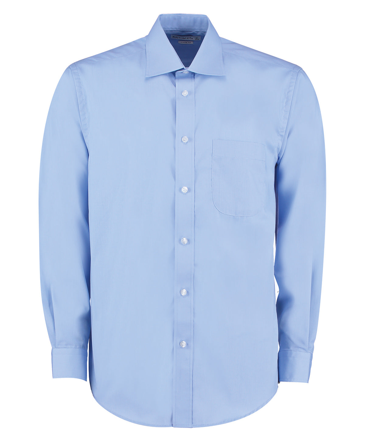 Men's Custom Printed or Embroidered Long Sleeve Cotton Workwear Shirt