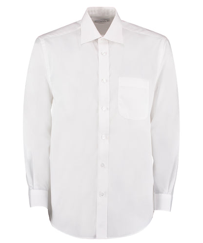 Men's Custom Printed or Embroidered Long Sleeve Cotton Workwear Shirt
