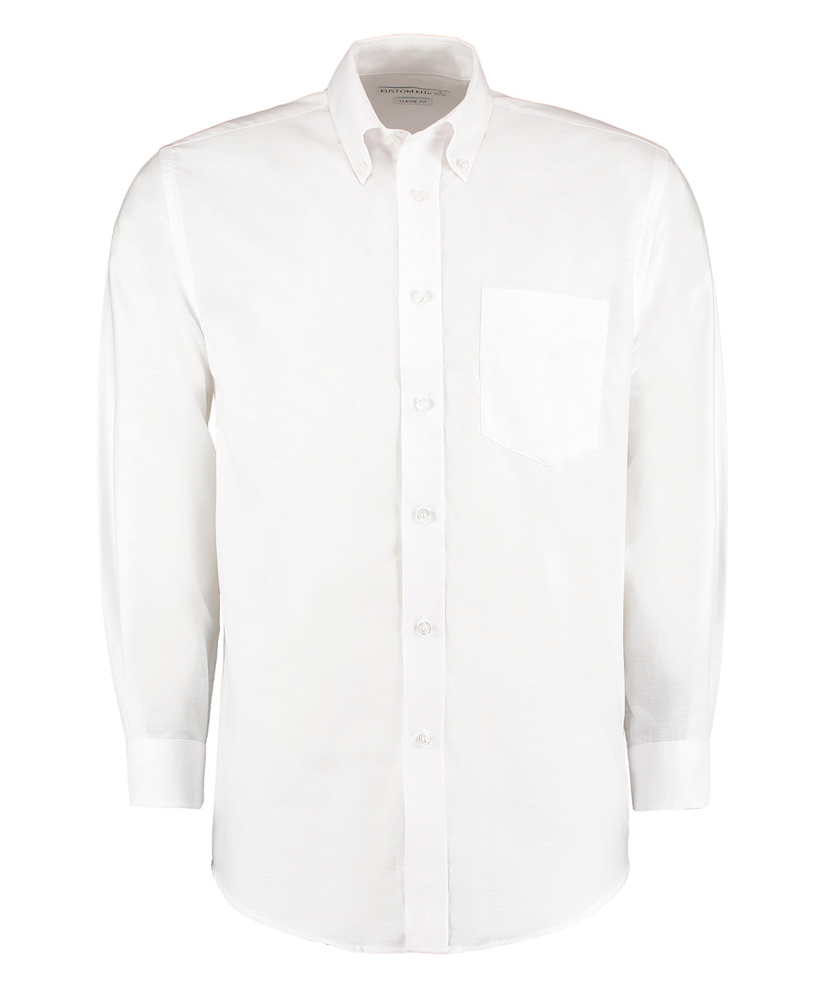 Men's Custom Printed or Embroidered Long Sleeve Cotton Workwear Shirt