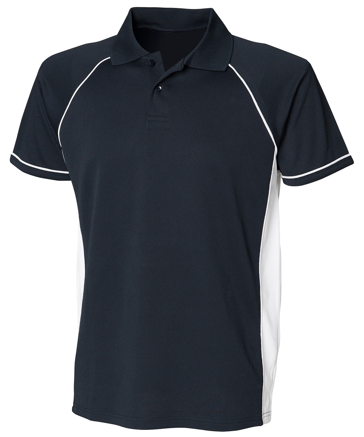 Unisex Custom Printed or Embroidered Performance Contrast Polo Shirt