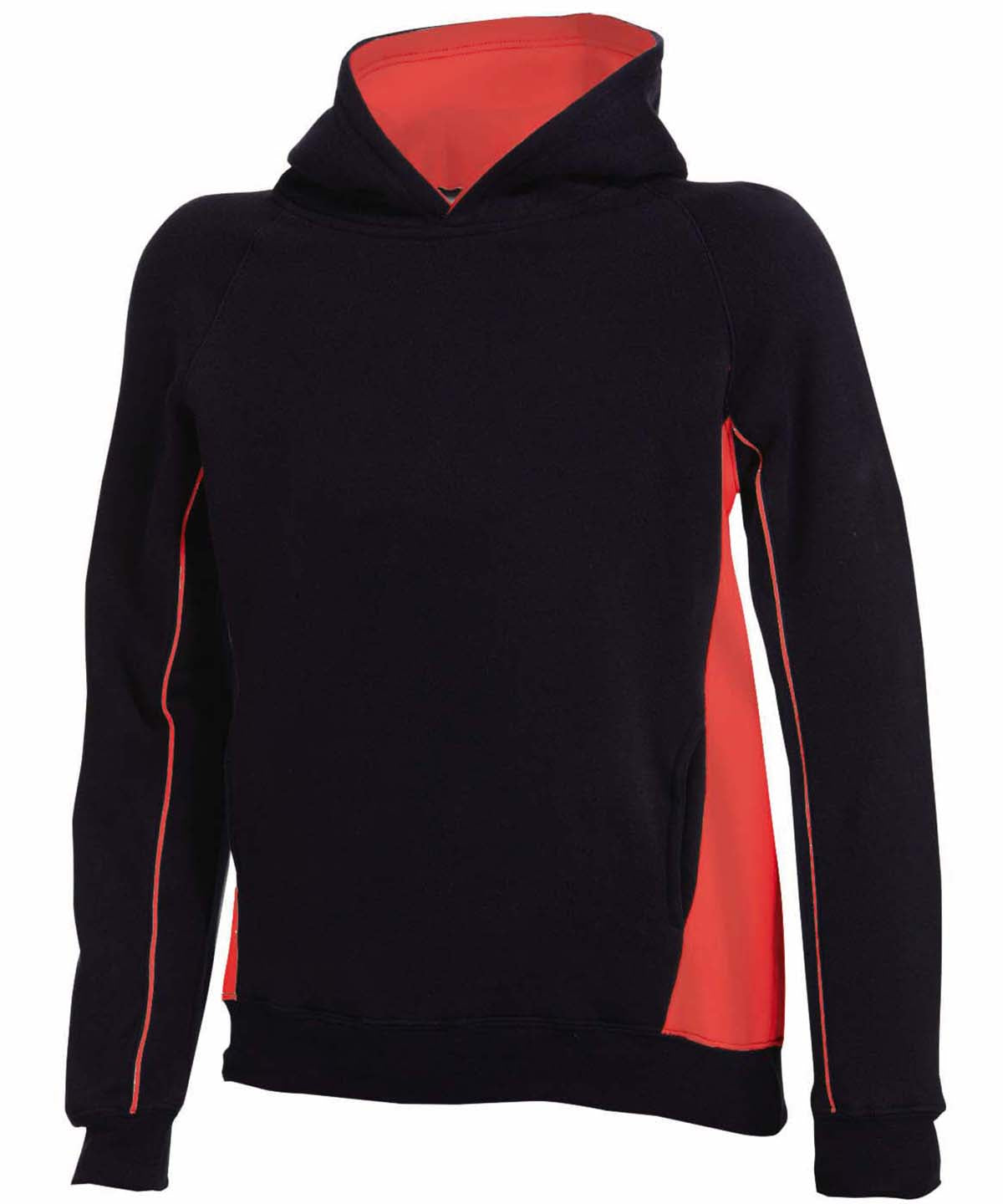 Kids Custom Printed or Embroidered Contrast Hoodie