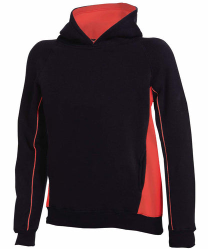 Kids Custom Printed or Embroidered Contrast Hoodie