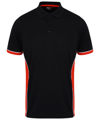 Unisex Custom Printed or Embroidered Performance Contrast Polo Shirt