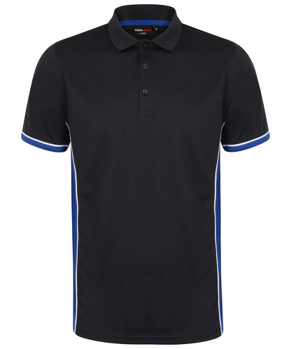 Unisex Custom Printed or Embroidered Performance Contrast Polo Shirt