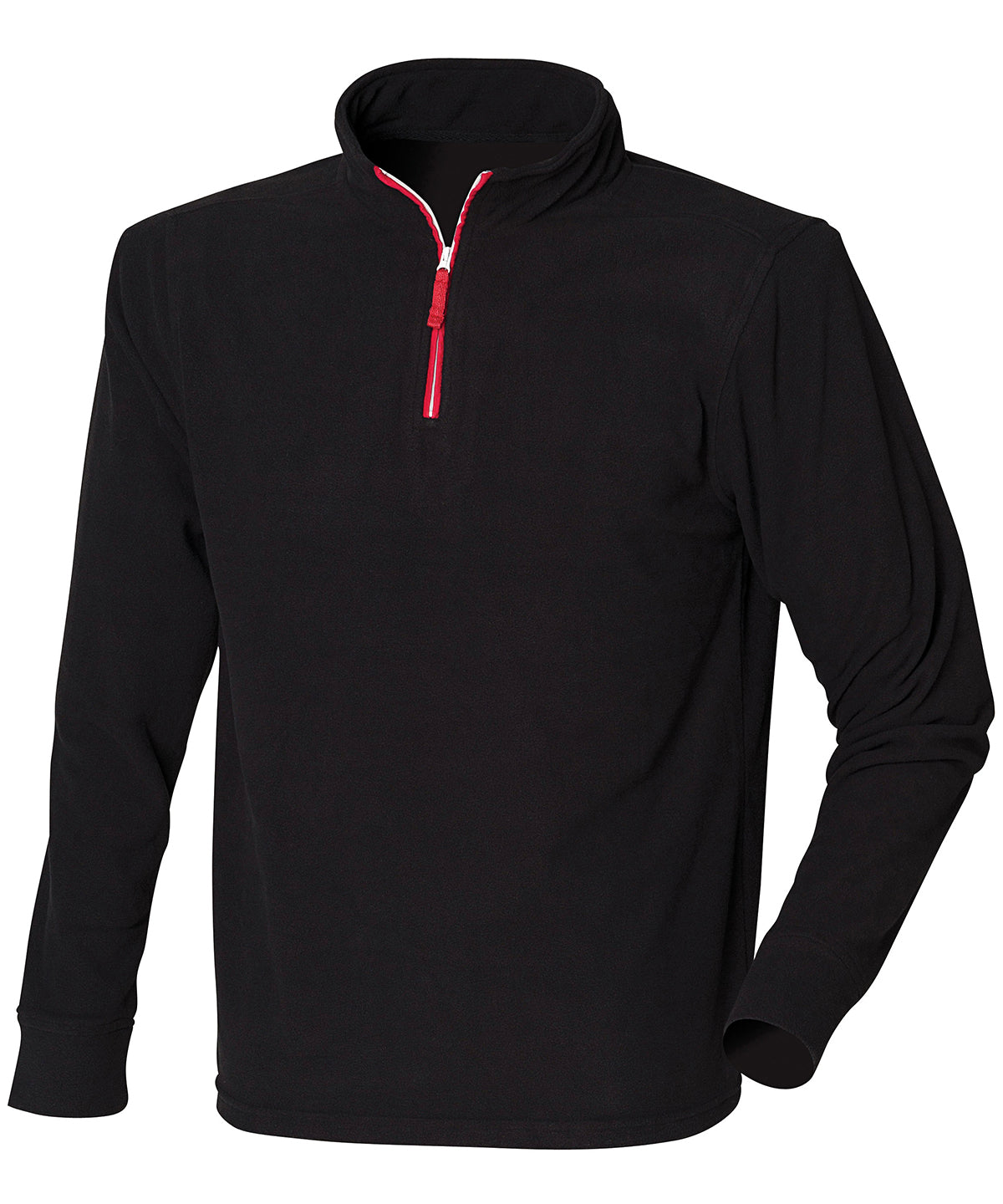 Men's Custom Printed or Embroidered Long Sleeve Zip-Up Fleece Jacket