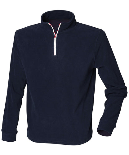 Men's Custom Printed or Embroidered Long Sleeve Zip-Up Fleece Jacket