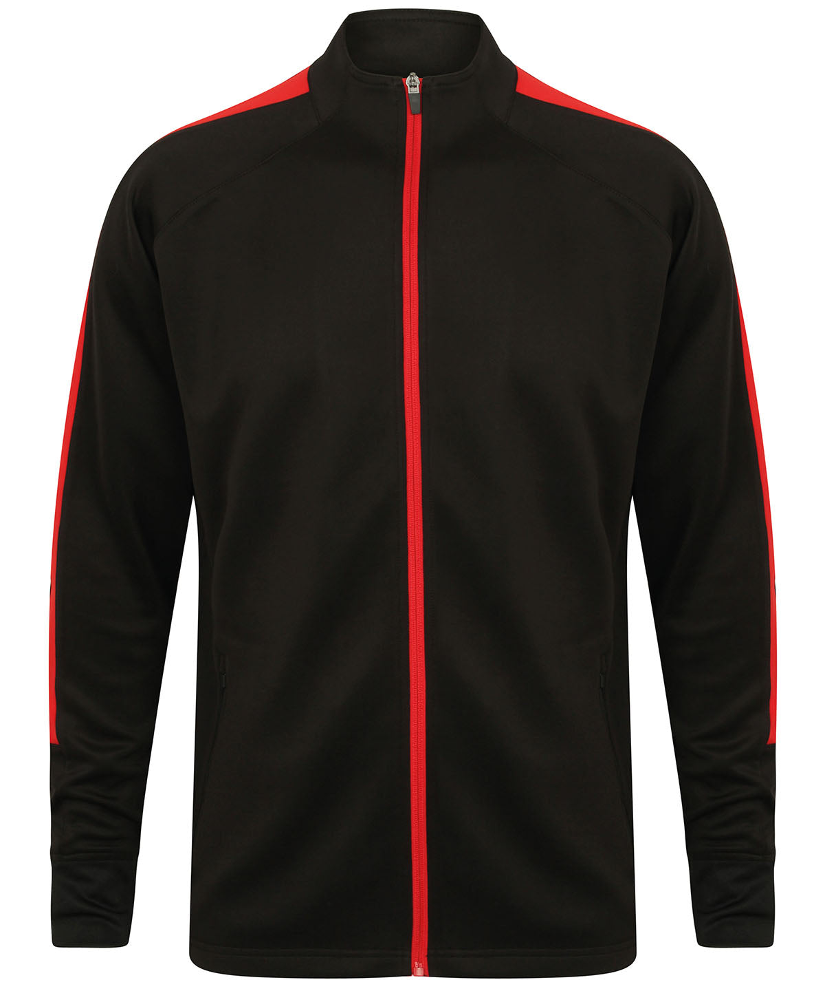 Custom Printed Performance Contrast Tracksuit Top