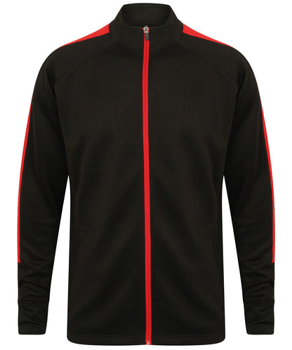 Custom Printed Performance Contrast Tracksuit Top