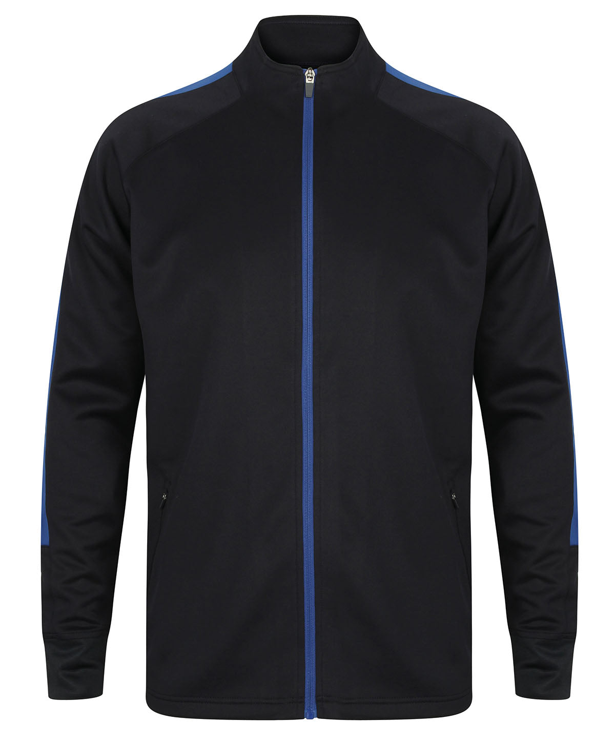 Custom Printed Performance Contrast Tracksuit Top