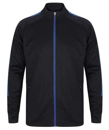 Custom Printed Performance Contrast Tracksuit Top