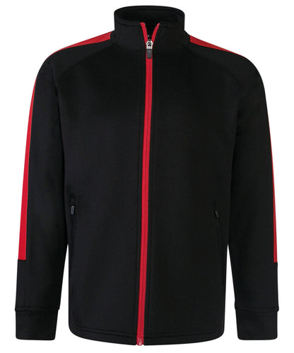 Kids Custom Printed Performance Contrast Tracksuit Top